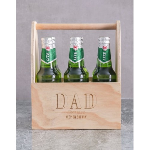 Personalised Dad Beer Caddy (Standard)