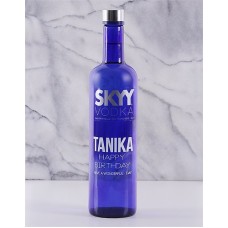 Personalised Skyy Vodka (Silver box)