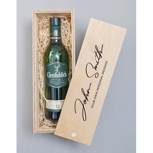 Personalised Glenfiddich Signature Crate (12 YEAR)