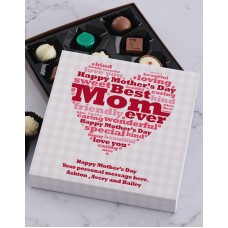 Personalised Best Mom Choc Tray