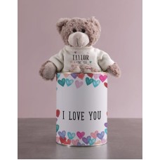 Personalised Teddy Bear of Love (DRAWSTRING)