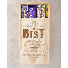 Personalised Best Mother Choc Crate