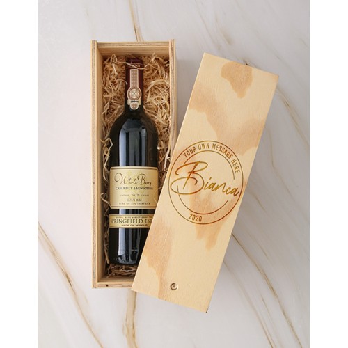 Personalised Stamp Springfield Sauv Blanc Crate (Sauv Blanc)