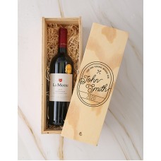 Personalised Vintage La Motte Crate (Millenium)