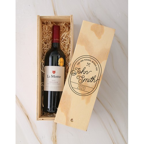Personalised Vintage La Motte Crate (Millenium)
