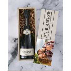 Personalised Photo Sparkling Wine Crate (Pongracz)