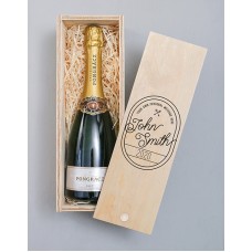 Personalised Vintage Stamp Pongracz Crate (Pongracz)