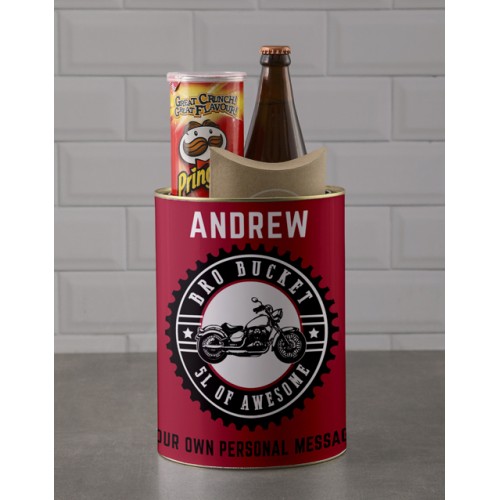 Personalised Wild Thing Bro Bucket (SNACKS)