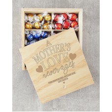 Personalised Mothers Love Lindt Crate
