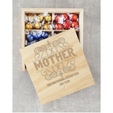 Personalised Mother Lindt Crate