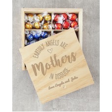 Personalised Earthly Angels Lindt Crate