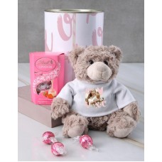 Personalised Sweet Teddy Hug Bucket