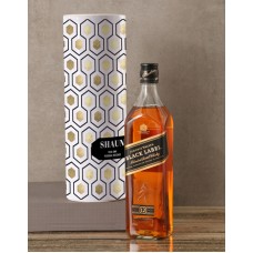 Personalised Johnnie Walker Whisky Tube (Red)