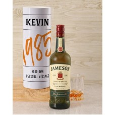 Personalised Jameson Whiskey Good Year Tube (Standard)