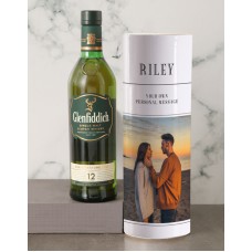 Personalised Glenfiddich Whisky Photo Tube (12 YR)