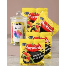 Personalised Heart Maynards Candy Jar (Large)