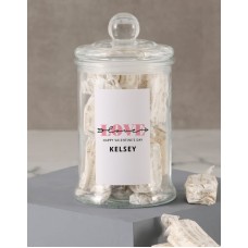 Personalised Sally Williams V Day Jar (LARGE)
