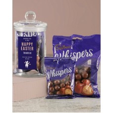 Personalised Whispers Chocolate Easter Jar (large)