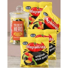 Personalised Hero Dad Candy Jar (standard)