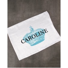 Personalised Royal White Pillowcase (3pc)