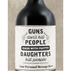 Personalised Pretty Daughters Wine