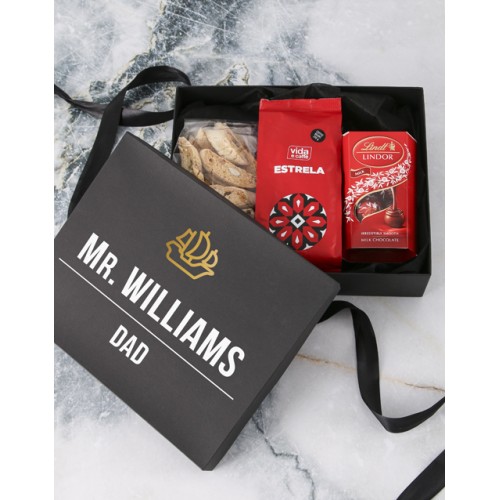 Personalised Treat Him Man Crate (whisky)
