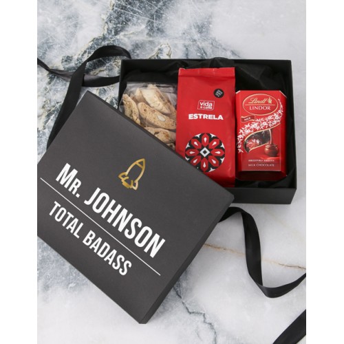 Personalised Total Badass Man Crate (whisky)