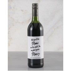 Personalised Of All The Moms Red Wine (standard)