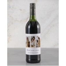 Personalised Best Mom Ever Red Wine (standard)