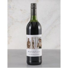 Personalised Best Dad Ever Red Wine (standard)