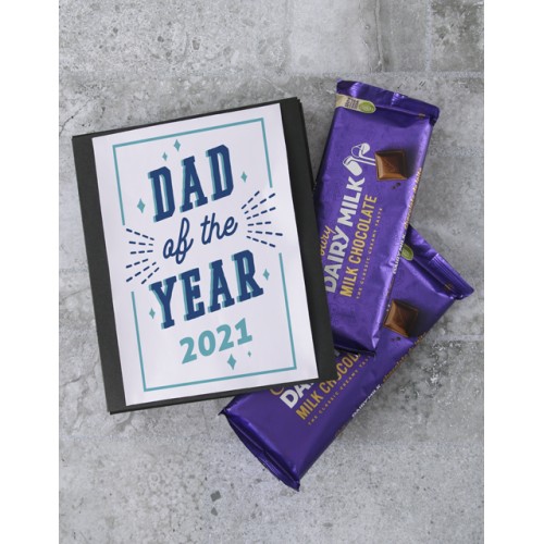 Personalised Dad Cadbury Card (standard)