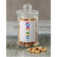 Personalised Love You Mixed Nuts Jar (750g)
