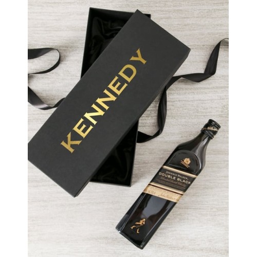 Personalised Name Johnnie Walker Gift Box (red)