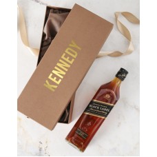 Personalised Johnnie Walker Gold Gift Box (red)