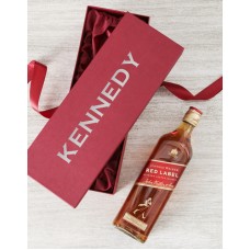 Personalised Red Box With Johnnie Walker (red)