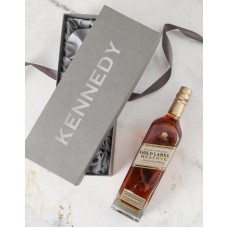 Personalised Grey Box With Johnnie Walker (red)