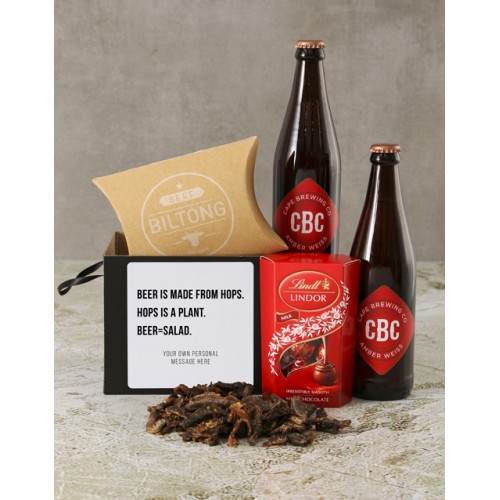 Personalised Salad Beer Box