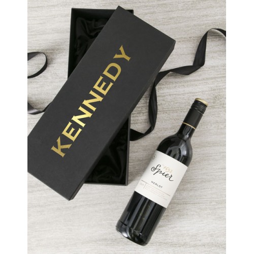 Personalised Name Wine Gift Box (spier)