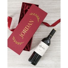 Personalised Red Red Wine Gift Box (dfontein)