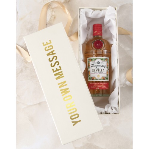 Personalised Message Tanqueray Gift Box