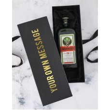 Personalised Message Jagermeister Gift Box
