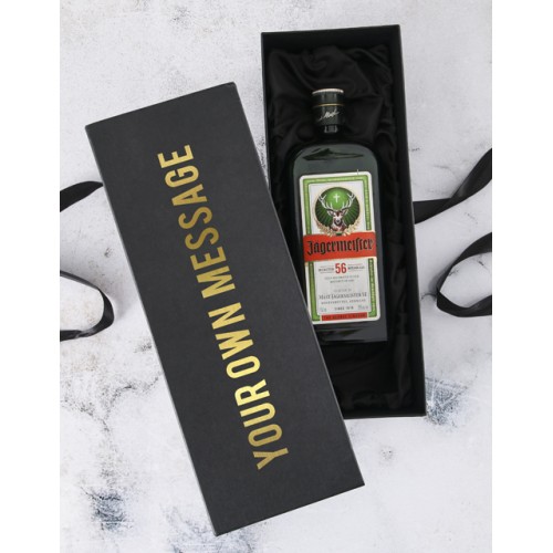 Personalised Message Jagermeister Gift Box