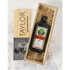 Personalised Jagermeister Photo Crate