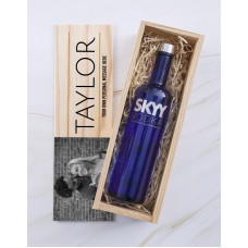 Personalised Skyy Vodka Photo Crate