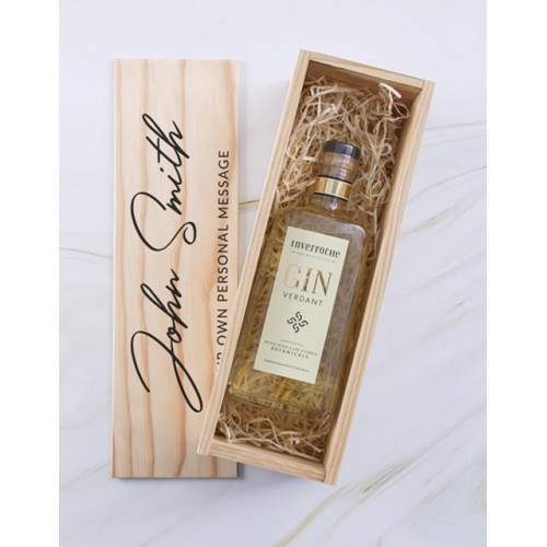 Personalised Inverroche Gin Crate