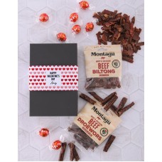 Personalised Valentines Biltong And Choc Box (MEDIUM)