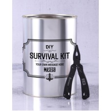 Personalised DIY Survival Tin (STANDARD)