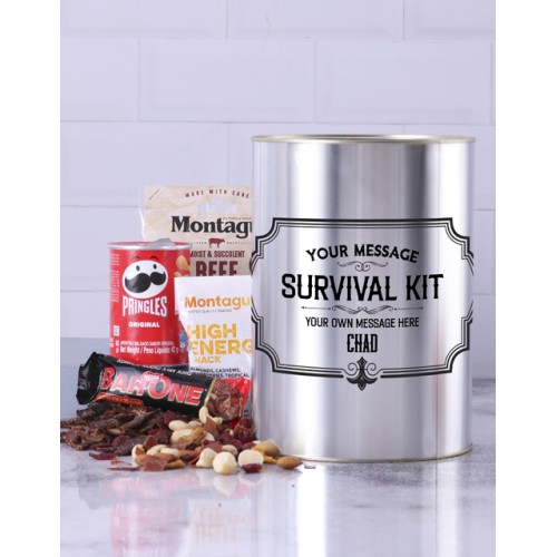 Personalised Survival Tin (STANDARD)