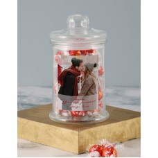 Personalised Sweet Love Candy Jar (LINDT LARGE)