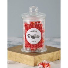 Personalised Chocolate Truffles Jar (LINDT LARGE)